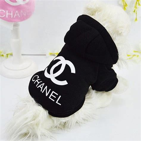 fake chanel dog clothes|coco chanel dog accessories.